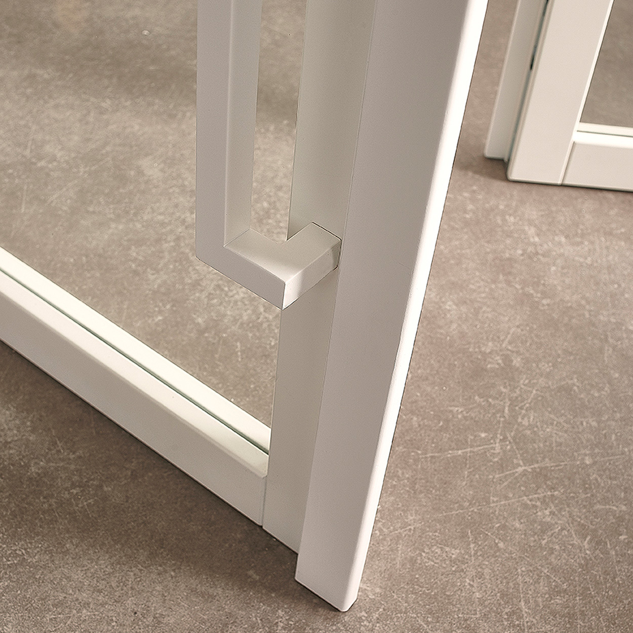 Binnendeur Skantrae SSL 14603 Blank Glas Wit Gelakt